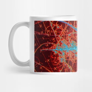 Particle tracks (A138/0009) Mug